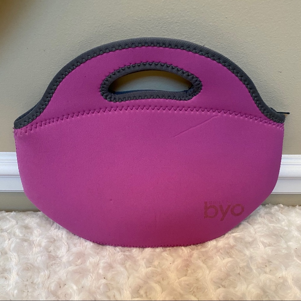 BYO by BUILT NY Rambler Neoprene Lunch Bag, Purple